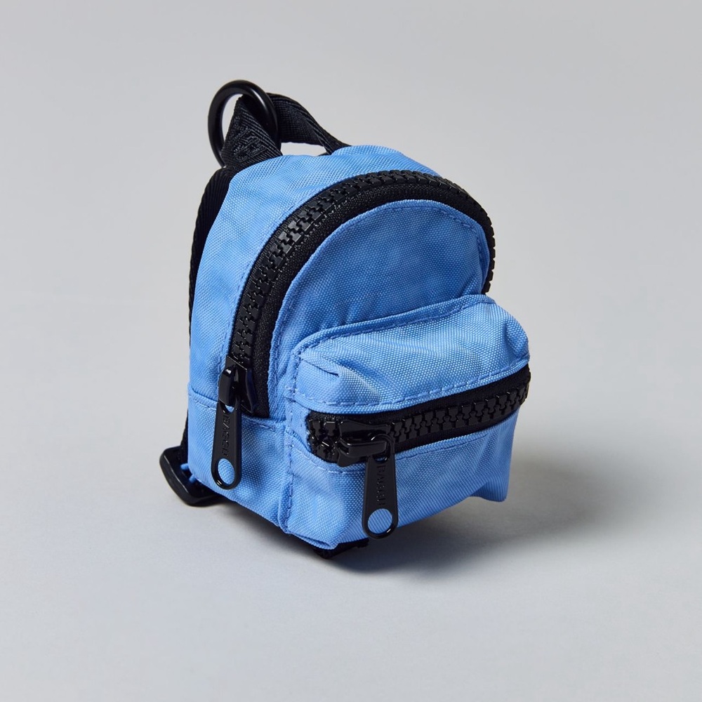 BAGGU Mini Backpack Bag Charm- French Blue